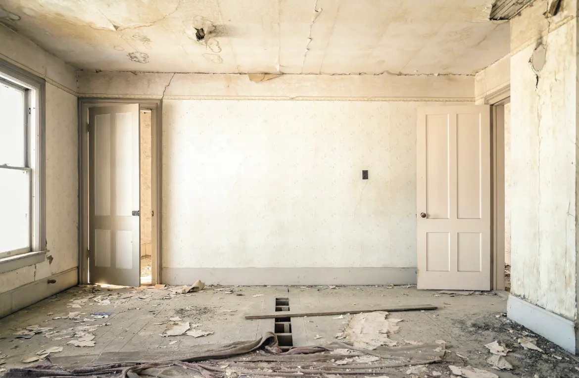 Waste disposal crew managing a cleanout project in Deerpark